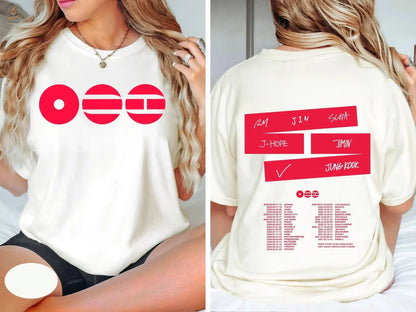 BTS Arirang World Tour Exclusive Signature T-shirt