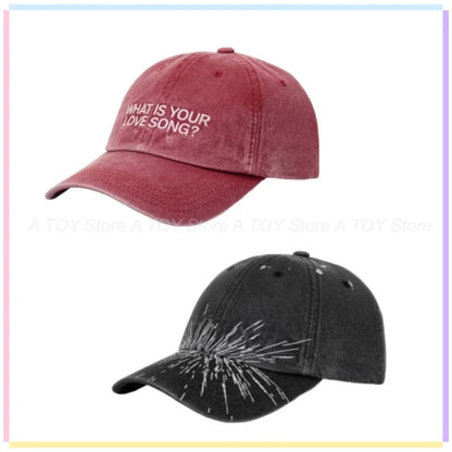 V K-Pop Concert Washed Baseball Cap