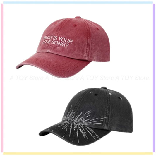 V K-Pop Concert Washed Baseball Cap