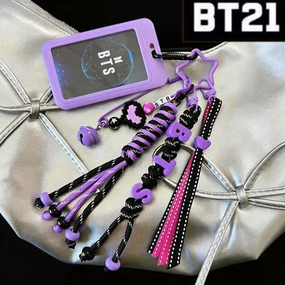 BT21 Cute Pendant Keychain