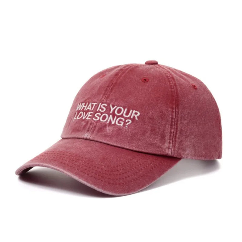V K-Pop Concert Washed Baseball Cap