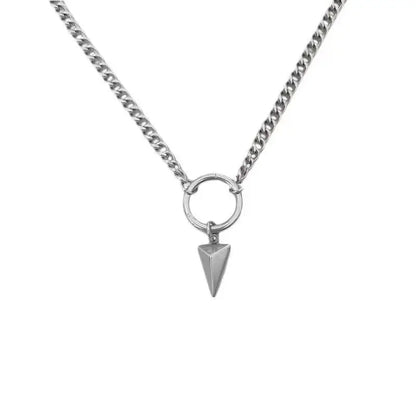 JUNGKOOK Inspired Geometric Pendant Necklace