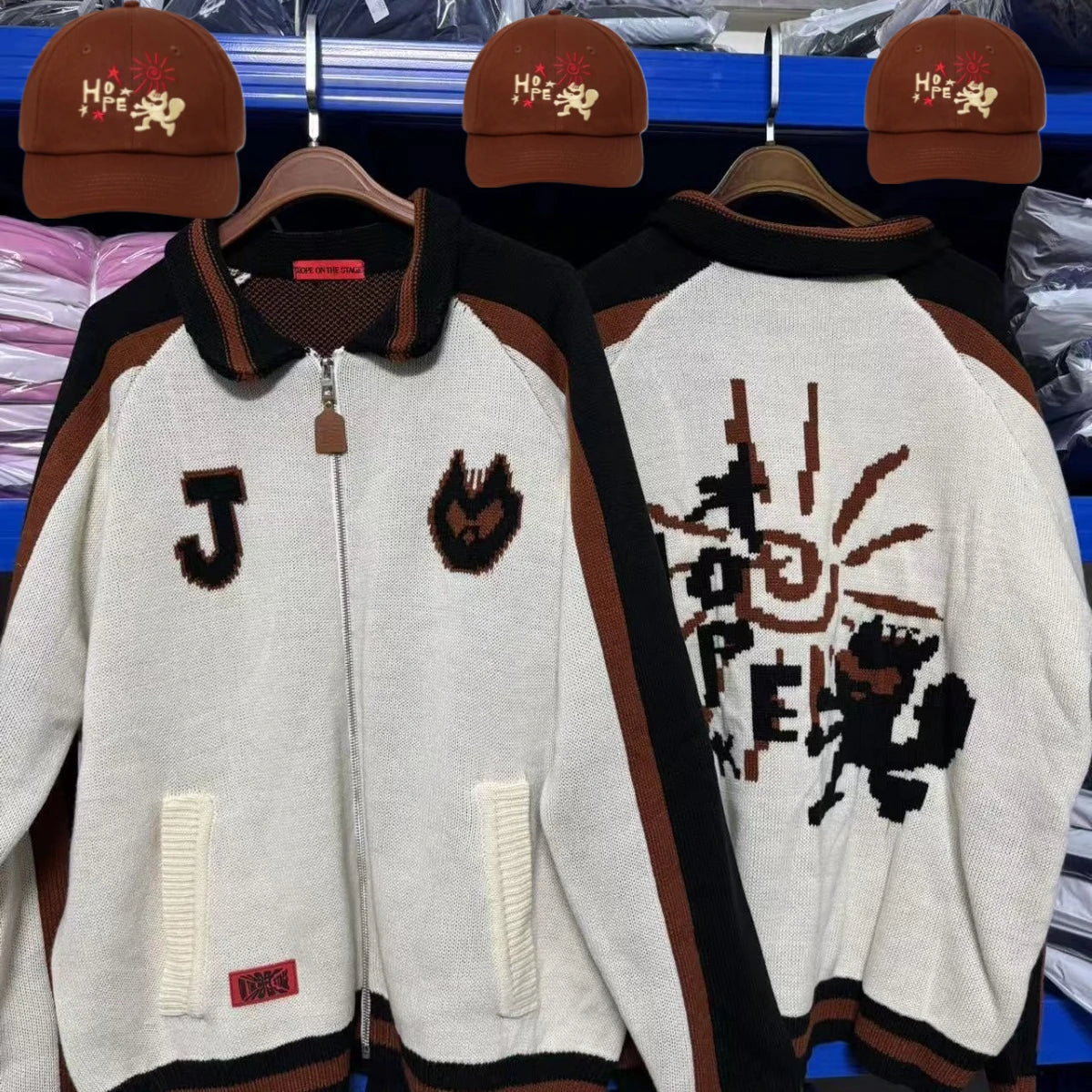 2026 ARIRANG Printed Knit Cardigan