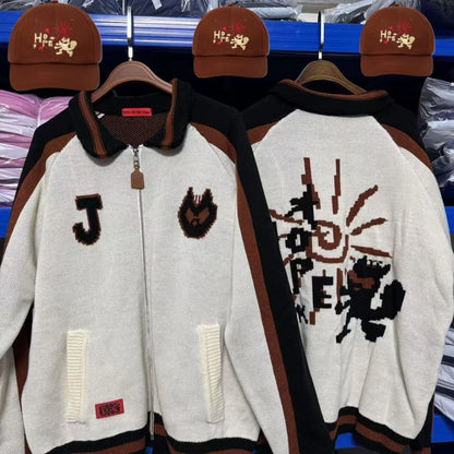 2026 ARIRANG Printed Knit Cardigan