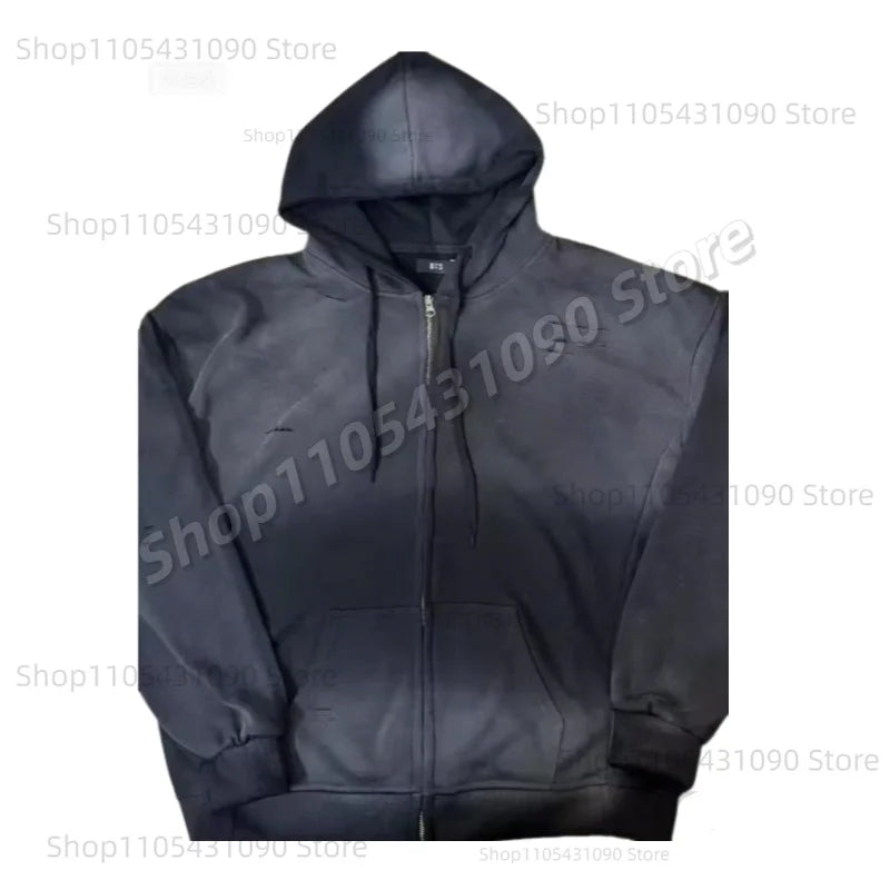 ARIRANG Tour Cotton Blend Zip Hoodie