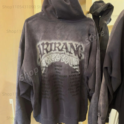 ARIRANG Tour Cotton Blend Zip Hoodie
