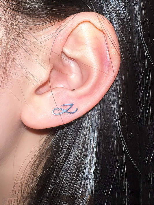 Titanium Steel Boy Group Fashion Earrings