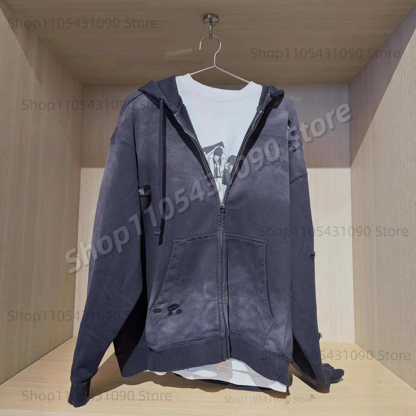 ARIRANG Tour Cotton Blend Zip Hoodie